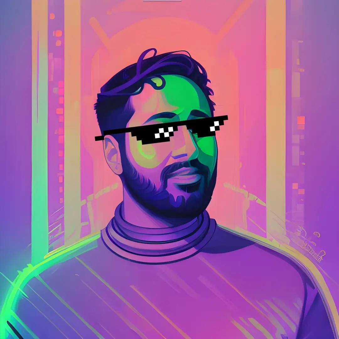 Picture of the with sunglasses